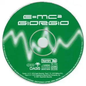 Giorgio Moroder - E=MC² (1979) [2001, Remastered with Bonus Tracks]
