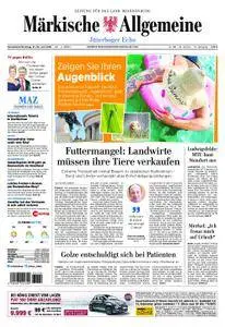 Märkische Allgemeine Jüterboger Echo - 21. Juli 2018