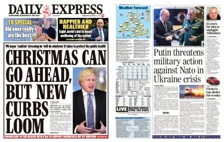 Daily Express – December 22, 2021