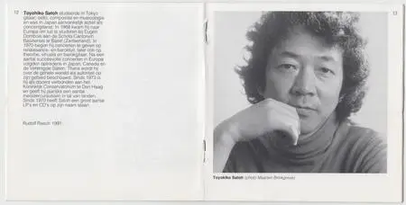 Toyohiko Satoh - Lute Music from the Netherlands (1991) {Radio Nederland BFO A-16}