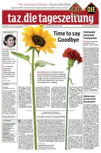 Tageszeitung TAZ vom 21 Oktober 2013