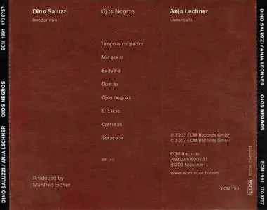Dino Saluzzi/Anja Lechner - Ojos Negros (2007) {ECM}