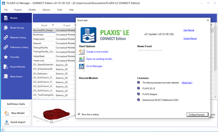 PLAXIS LE CONNECT Edition V21 Update 1