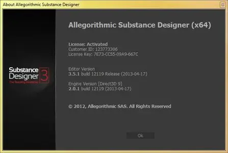 Allegorithmic Substance Designer 3.5.1 Build 12119