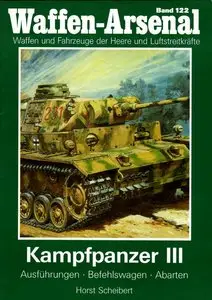 Kampfpanzer III. Ausführungen, Befehlswagen, Abarten (Waffen-Arsenal 122) (Repost)