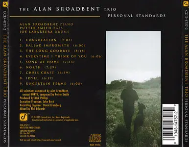 The Alan Broadbent Trio - Personal Standards (1997)