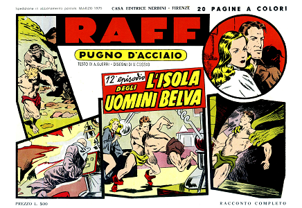 Raff - Pugno D'Acciaio - Volume 12 - L'Isola degli Uomini Belva
