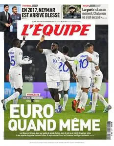 L’equipe du Mercredi 22 Novembre 2023