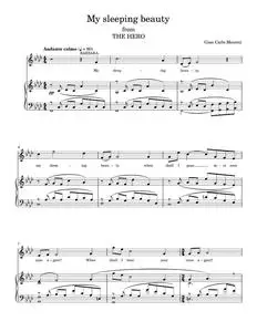 My Sleeping Beauty - Gian Carlo Menotti (Piano Vocal)