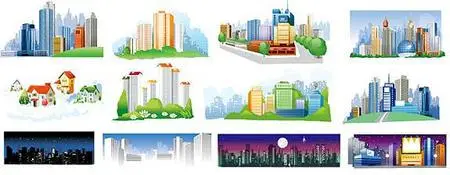 Urban landscapes - Vectors