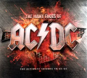 V.A. - The Many Faces of AC/DC: The Ultimate Tribute To AC/DC (2012) [3CD Set, Digipack]