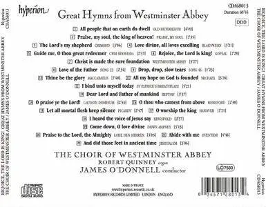 The Choir of Westminster Abbey, James O'Donnell - 'Rejoice, the Lord is king!': Great Hymns from Westminster Abbey (2014)