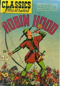 Classics Illustrated 007 Robin Hood English Folklore