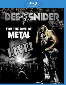 Dee Snider - For The Love Of Metal Live (2020) [WEB, Blu-ray 1080p, DVD-5] Updated