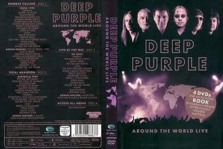 Deep Purple - Around The World Live (2008) [4DVD Box Set] Re-up