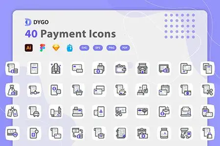 Dygo - Payment Icons 5XHMTPN