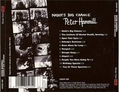 Peter Hammill - Nadir's Big Chance (1975)