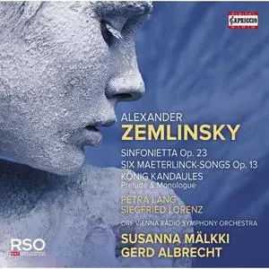 Petra Lang, ORF Vienna Radio Symphony Orchestra - Zemlinsky Sinfonietta, Op. 23, 6 Songs, Op.13, Op.26 (2020)