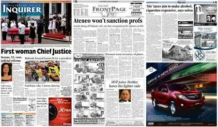 Philippine Daily Inquirer – August 25, 2012