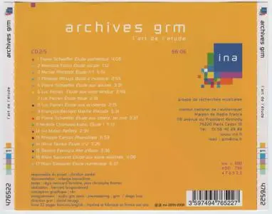 Various Artists - Archives GRM, INA 30th Anniversary (2006) {5CD Set, INA-GRM ina c 1030}