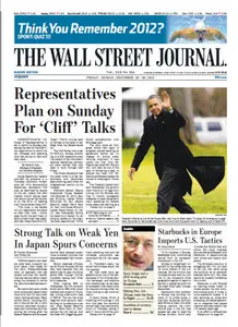 The Wallstreet Journal (Europe) December 28 2012
