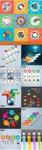 Infographic elements and diagrams vector 3