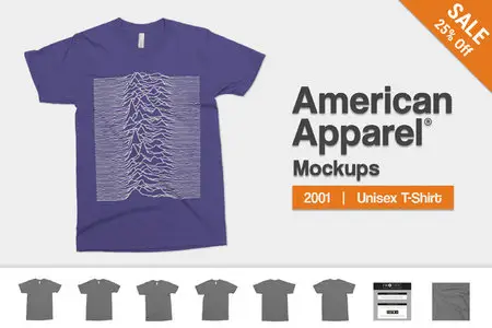 CreativeMarket - American Apparel 2001 Mockups