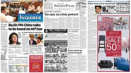 Philippine Daily Inquirer – July 28, 2016