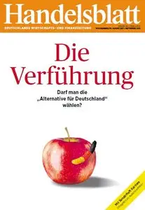 Handelsblatt vom Freitag, 30. August 2013