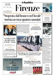 la Repubblica Firenze - 3 Agosto 2022