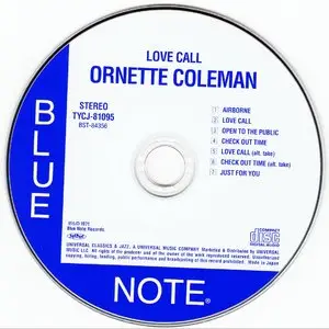 Ornette Coleman - Love Call (1968) {Blue Note Japan SHM-CD TYCJ-81095 rel 2014} (24-192 remaster)