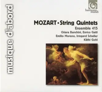 W. A. Mozart - Ensemble 415 / Banchini - String Quintets K.515 & K.516 (1994/2009 Harmonia Mundi # HMA 1951512)