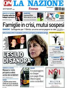 La Nazione 22 Ottobre 2009