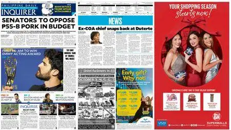 Philippine Daily Inquirer – September 19, 2018