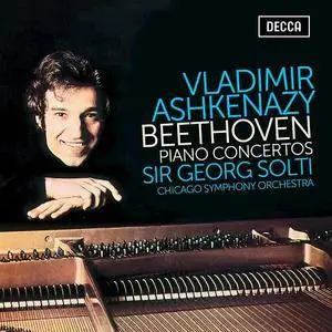 Vladimir Ashkenazy, Chicago Symphony Orchestra, Sir Georg Solti - Beethoven: Piano Concertos (1973/2016) [24/96]