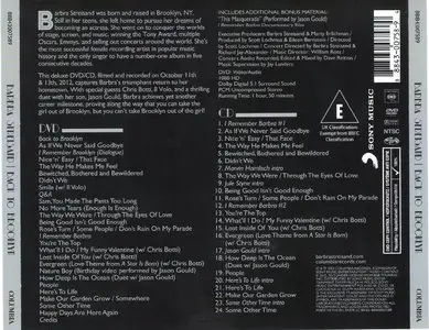 Barbra Streisand - Back To Brooklyn (2013) [CD+DVD] {Columbia}