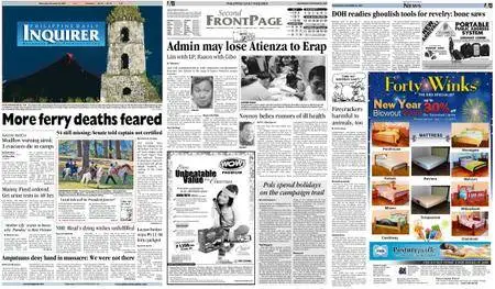 Philippine Daily Inquirer – December 30, 2009