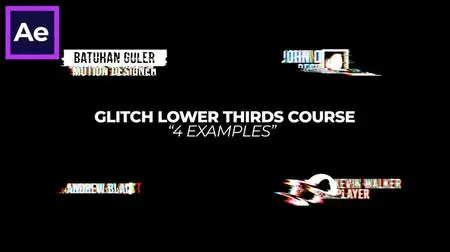 Glitch Text Animations in After Effects