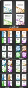 Flyer or brochure template vector 3