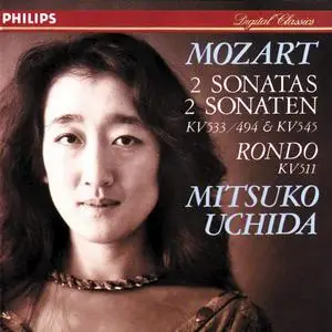 Mitsuko Uchida - Mozart: 2 Sonatas KV 533/494 & KV 545; Rondo KV 511 (1984)