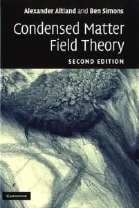 Condensed Matter Field Theory