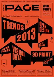 Page - Magazin für kreatives Mediendesign, Publishing und Trends 02/2013