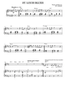 St. Louis Blues - Bessie Smith, Louis Armstrong, W.C. Handy (Piano Vocal)