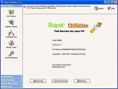 Super Utilities Pro 2008 8.0.1988
