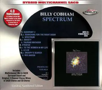 Billy Cobham - Spectrum (1973) [Audio Fidelity, Remastered 2016]