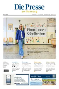 Die Presse am Sonntag - 31 August 2025
