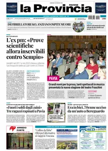 La Provincia Pavese - 25 Maggio 2025