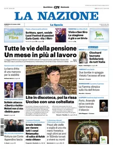 La Nazione La Spezia - 19 Ottobre 2025