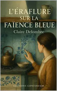 Claire Delombre, "L’éraflure sur la faïence bleue"