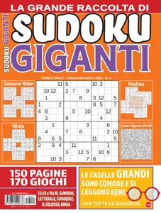 Sudoku Giganti - Ottobre-Dicembre 2024